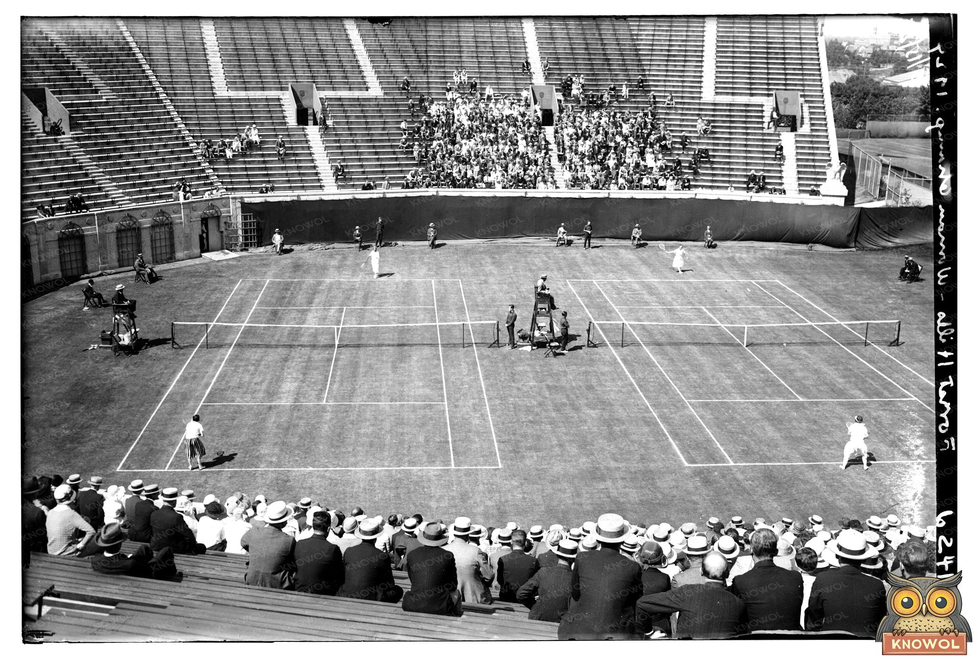 Historic Womens Tennis Champion at Forest Hills