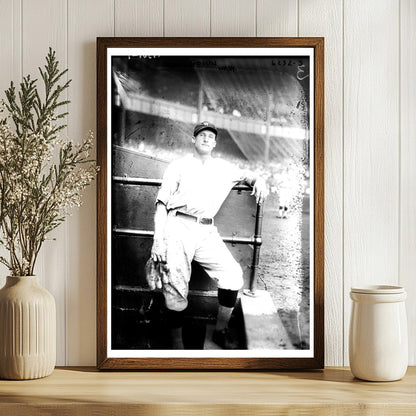 1924 Goose Goslin in Action: Baseball Icon Unleashed