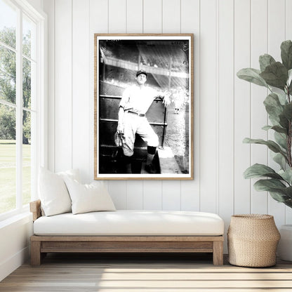 1924 Goose Goslin in Action: Baseball Icon Unleashed