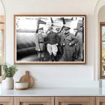 1924 Trio in Historic Glass Negative Portrait