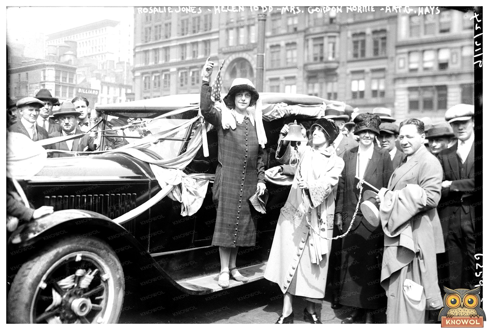 Historic Gathering of Womens Suffrage Leaders, 1924