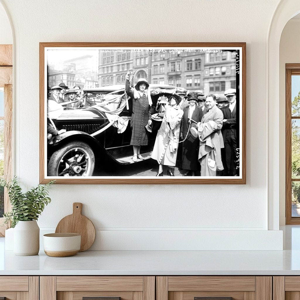 Historic Gathering of Womens Suffrage Leaders, 1924
