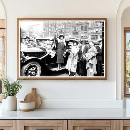 Historic Gathering of Womens Suffrage Leaders, 1924
