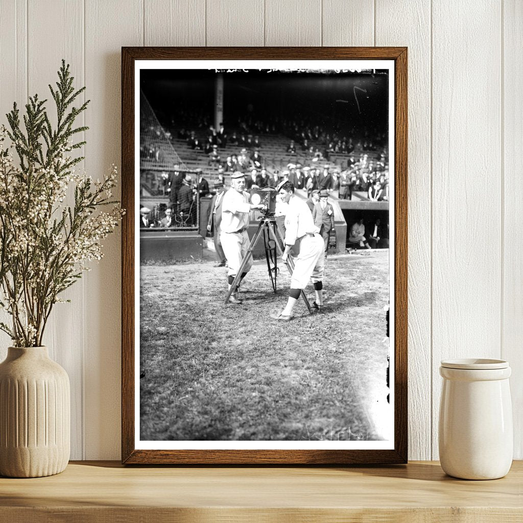 1923 Baseball Legends: Altrock & Schacht in D.C.