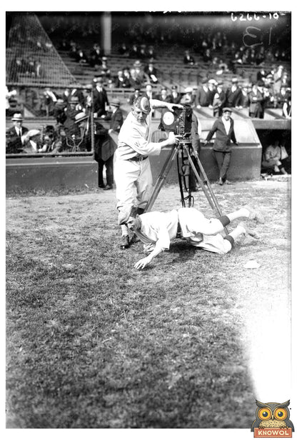 1923 Baseball Legends: Altrock & Schacht in Action