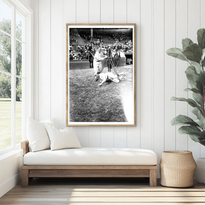 1923 Baseball Legends: Altrock & Schacht in Action