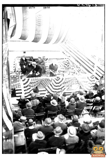 Influential Financier Otto Kahn in Historical Portrait