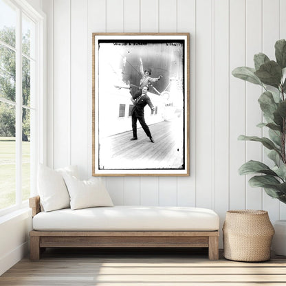 1924 Moment: Vintage Portrait of Vronska and Alperoff