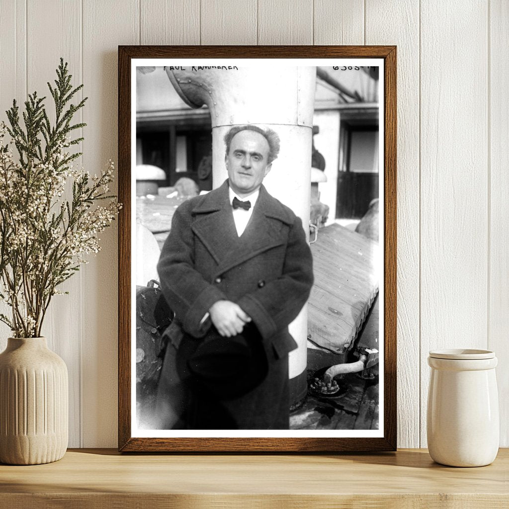 Exploring Evolution: Early 20th Century Zoologist