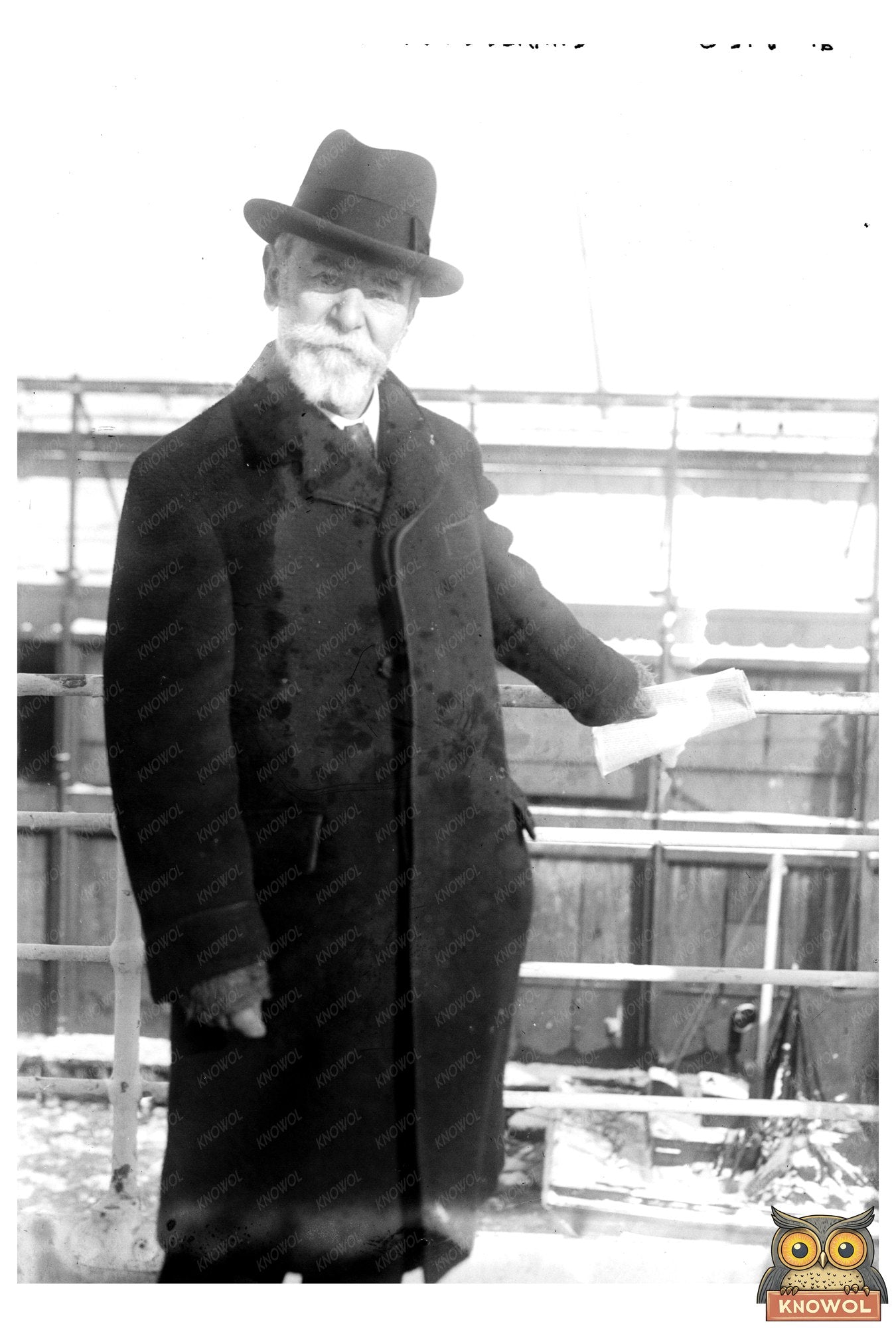 Historic Portrait of a French Diplomat, 1925