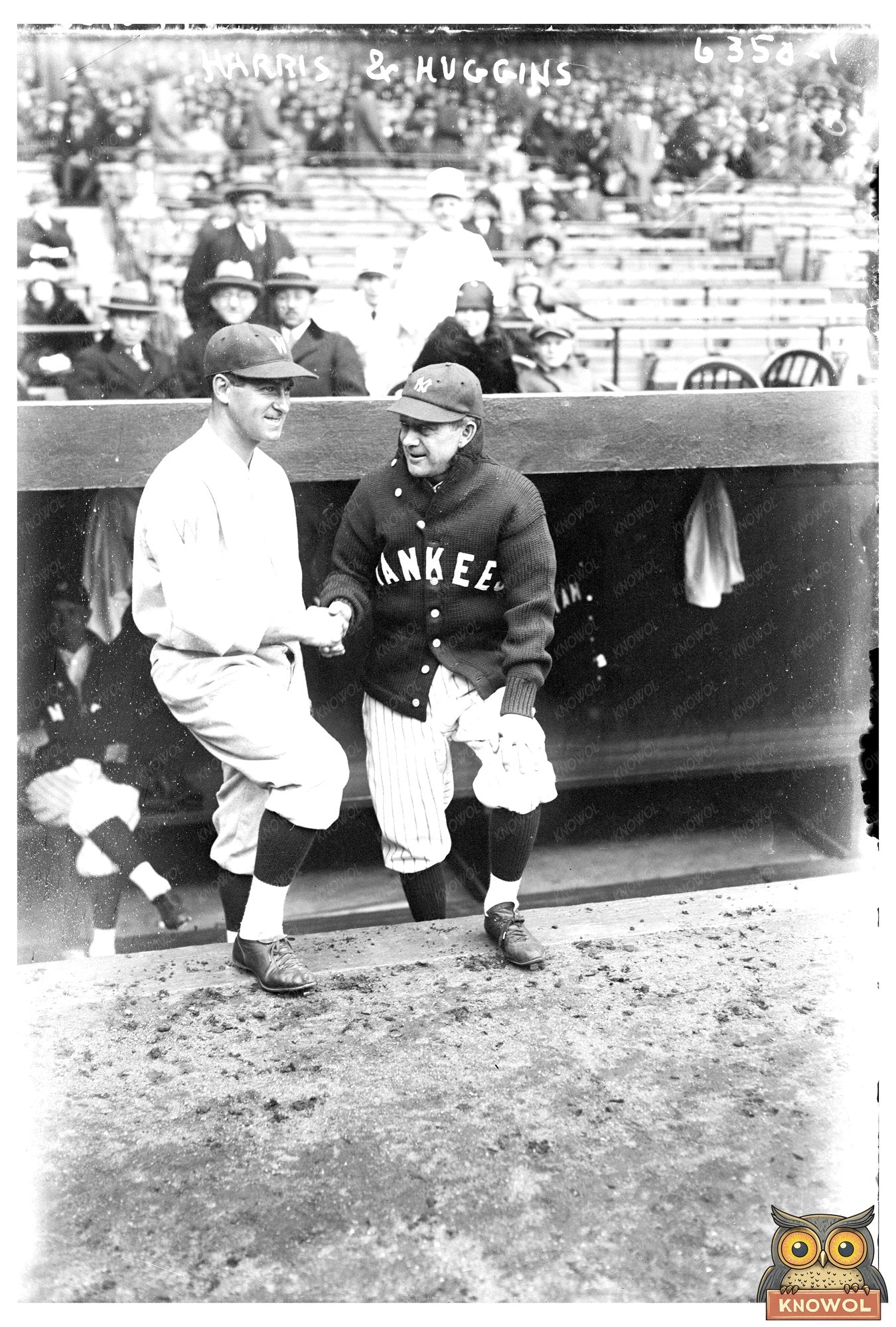1925 Baseball Legends: Harris & Huggins Unite