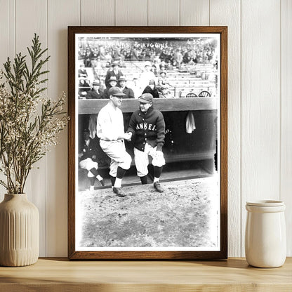 1925 Baseball Legends: Harris & Huggins Unite