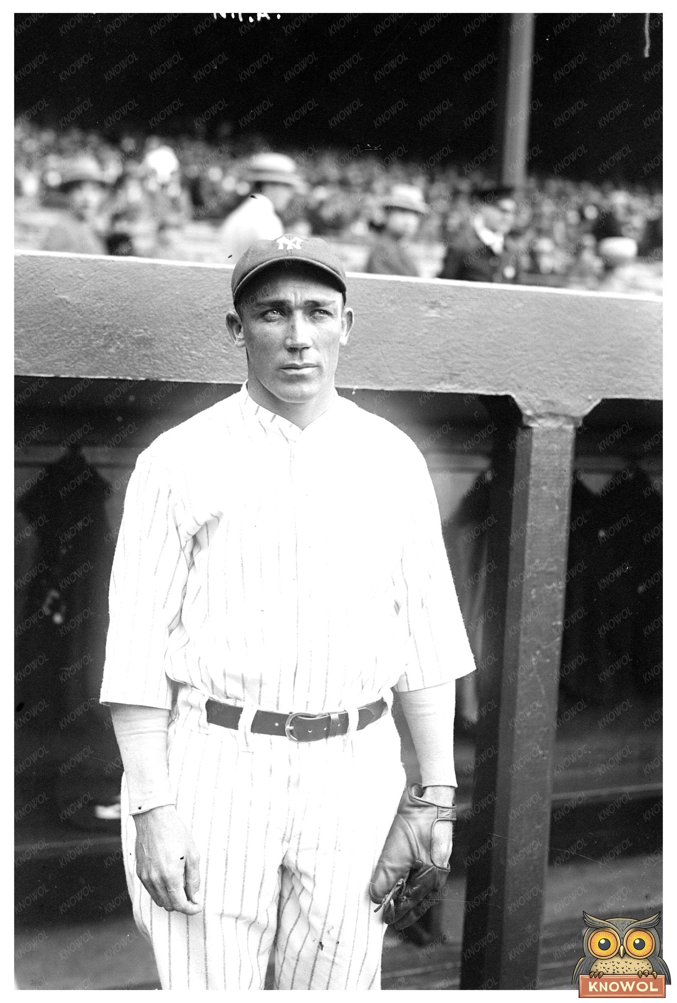 1925 Baseball Icon: Ben Paschal in Action