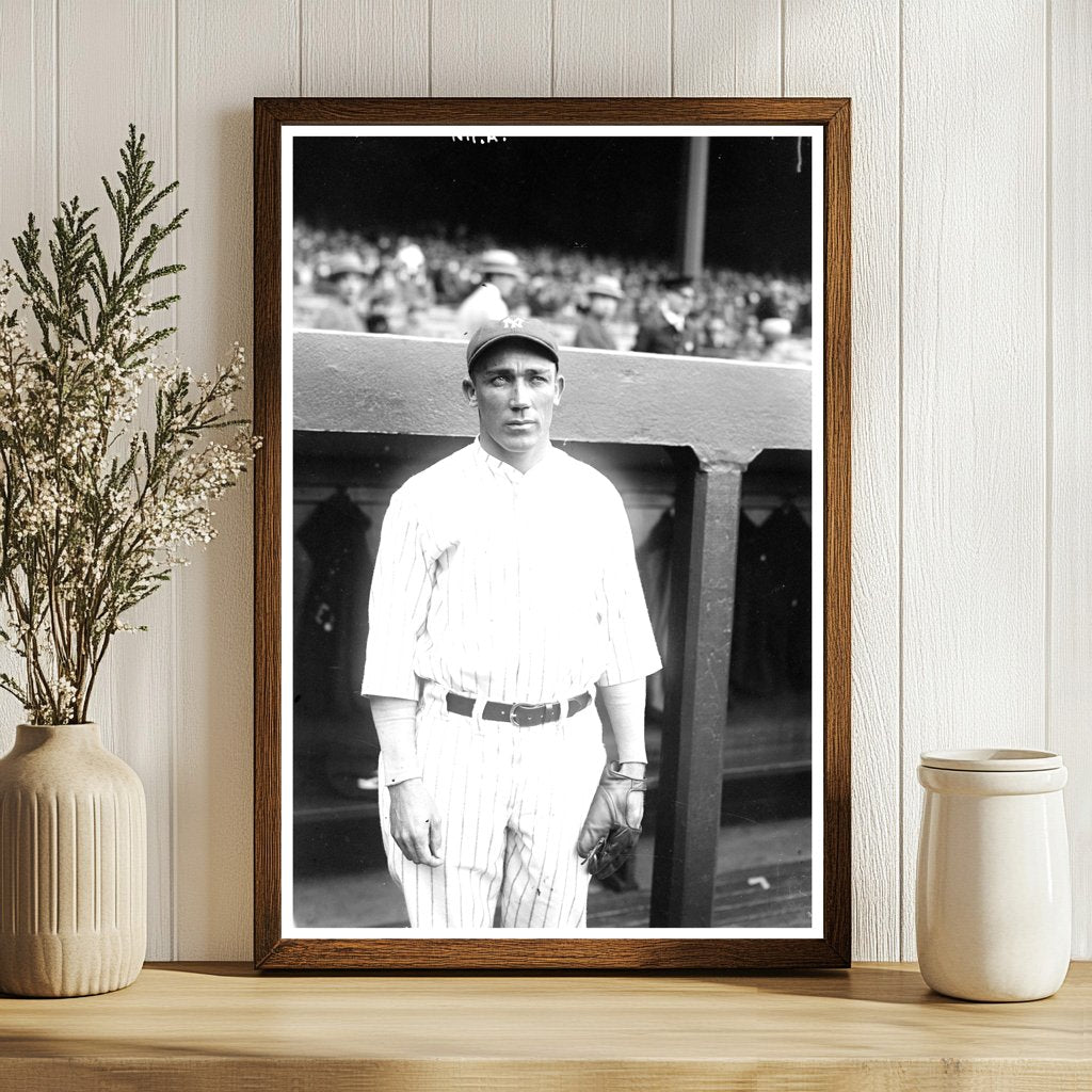 1925 Baseball Icon: Ben Paschal in Action