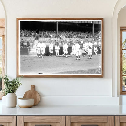1925 Yankee Dugout Moment: Baseball History Capture