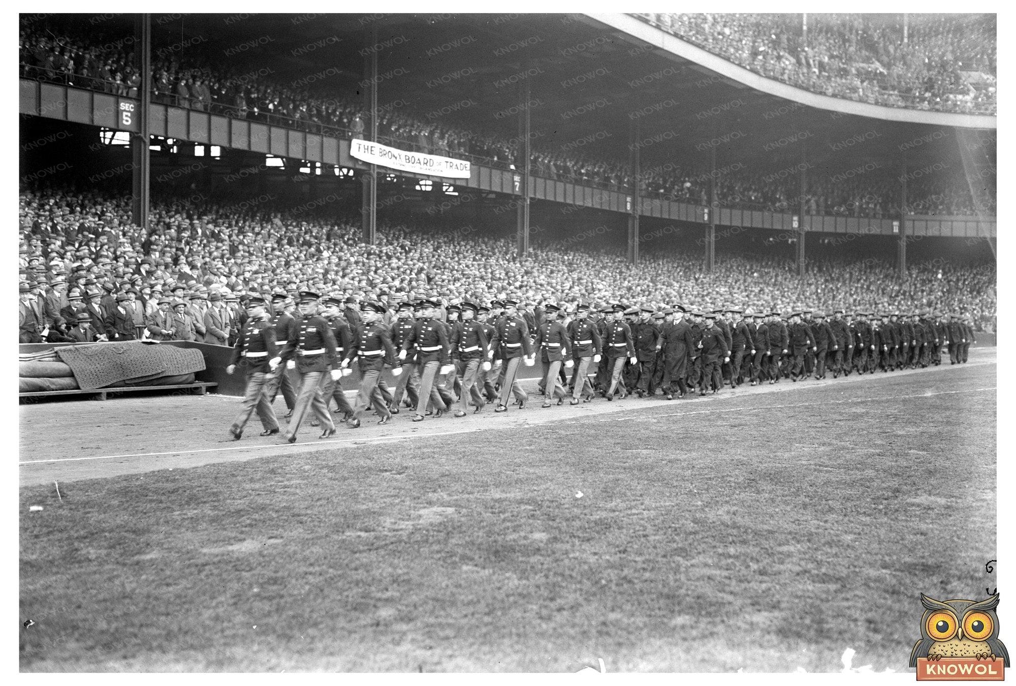 Yankee Stadiums Grand Opening Ceremony, 1925