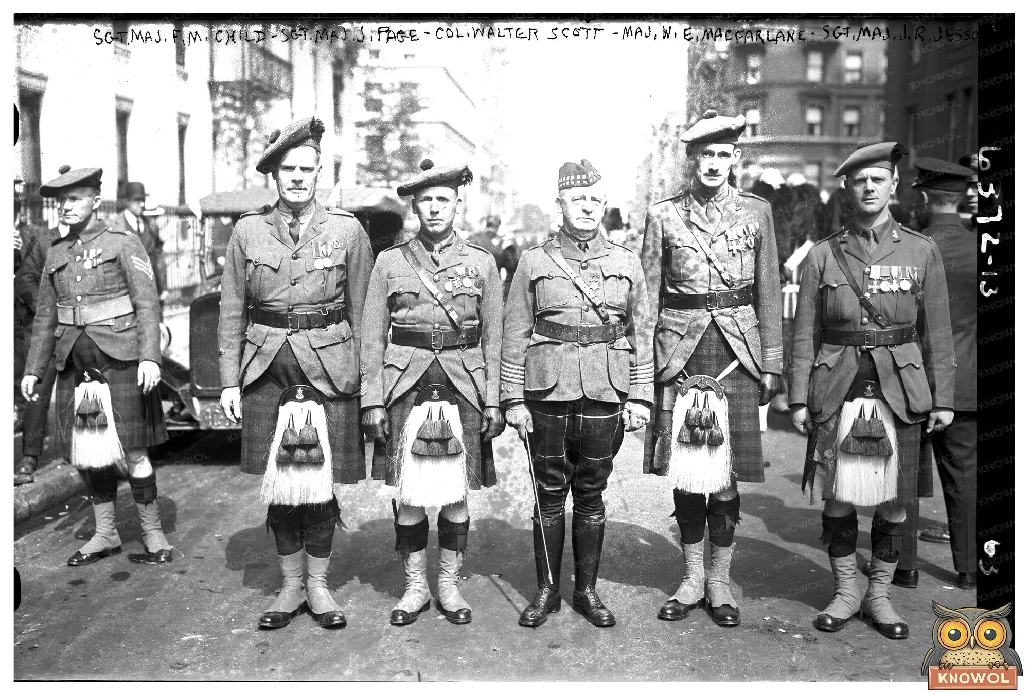 1925 Gathering of Distinguished Military Leaders