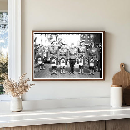 1925 Gathering of Distinguished Military Leaders