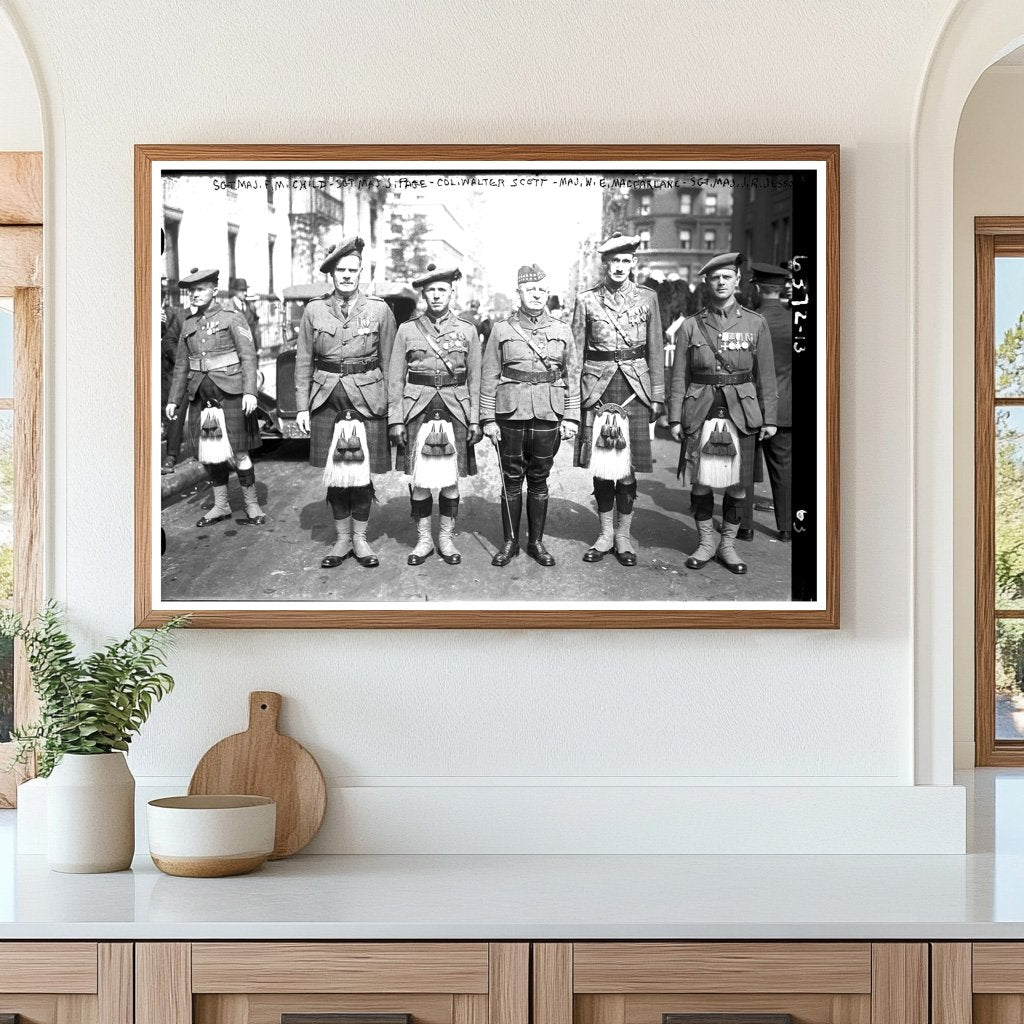 1925 Gathering of Distinguished Military Leaders