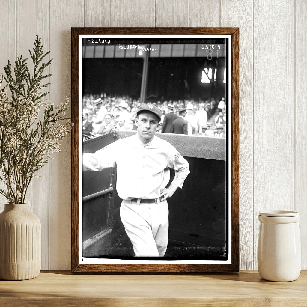 1925 Vintage Photo of Baseball Star Ossie Bluege