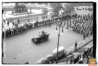 1925 Jazz Age Parade with Iconic Dance Band
