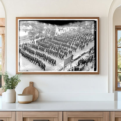 1925 K.T. Parade: Officers in Stunning Formation