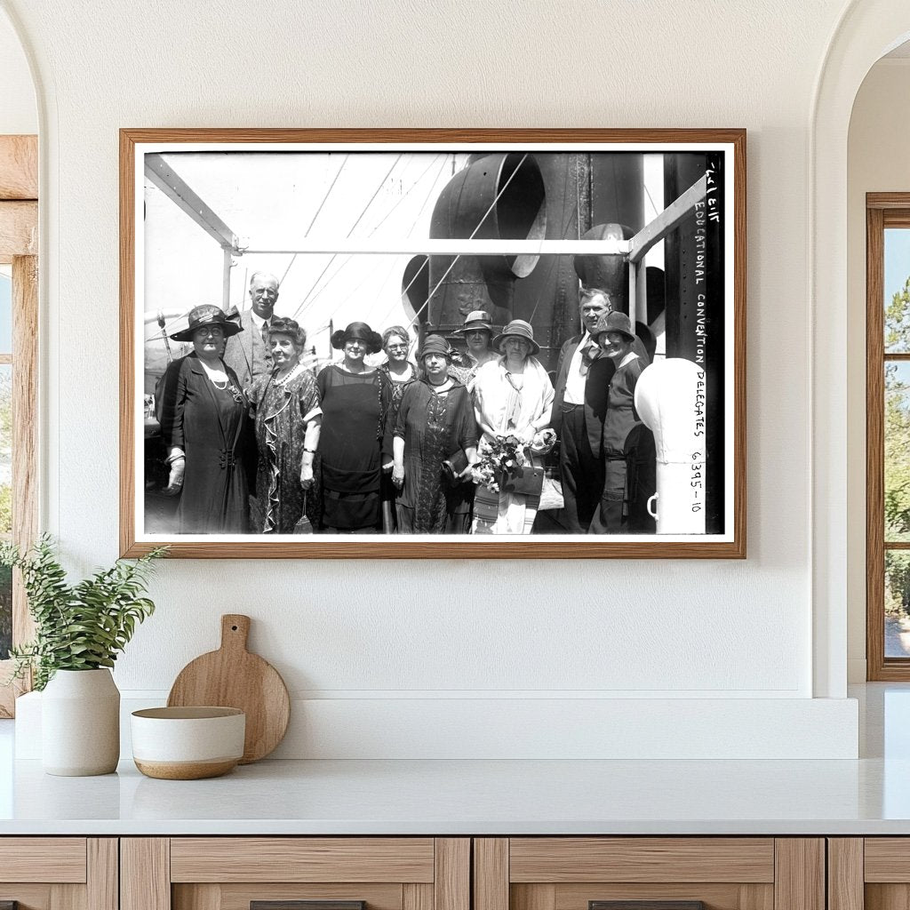 1925 Educational Convention Delegates Gathering