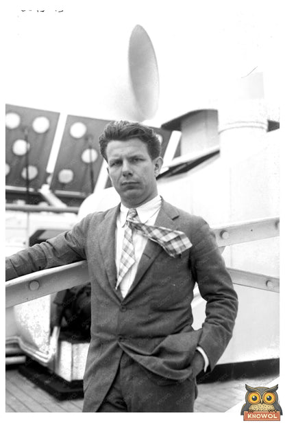 1925 Visionary Designer Norman Bel Geddes Portrait