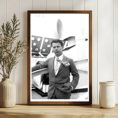 1925 Visionary Designer Norman Bel Geddes Portrait