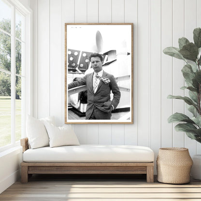 1925 Visionary Designer Norman Bel Geddes Portrait