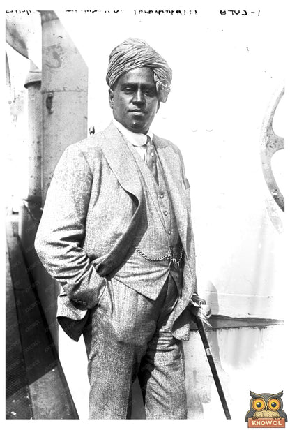 1925 Portrait of Palayampattis Esteemed Zamindar