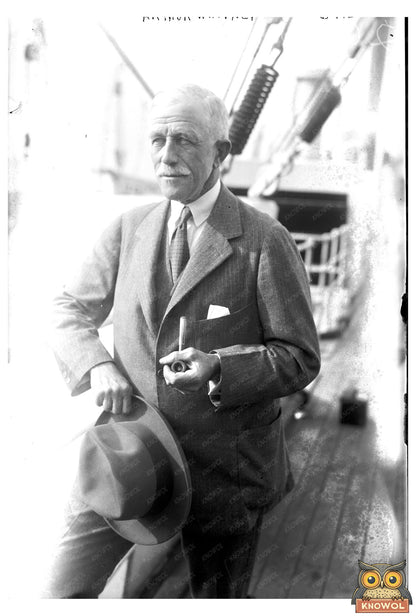Early 20th Century American Journalist Portrait