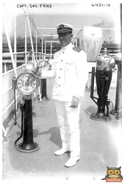 1926 Portrait of Captain George Fried in Uniform