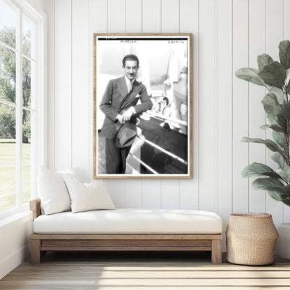 Iconic 1928 Portrait of Theatrical Luminary M. Arlen