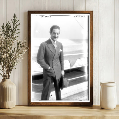 1925 Portrait of a Notable American Figure