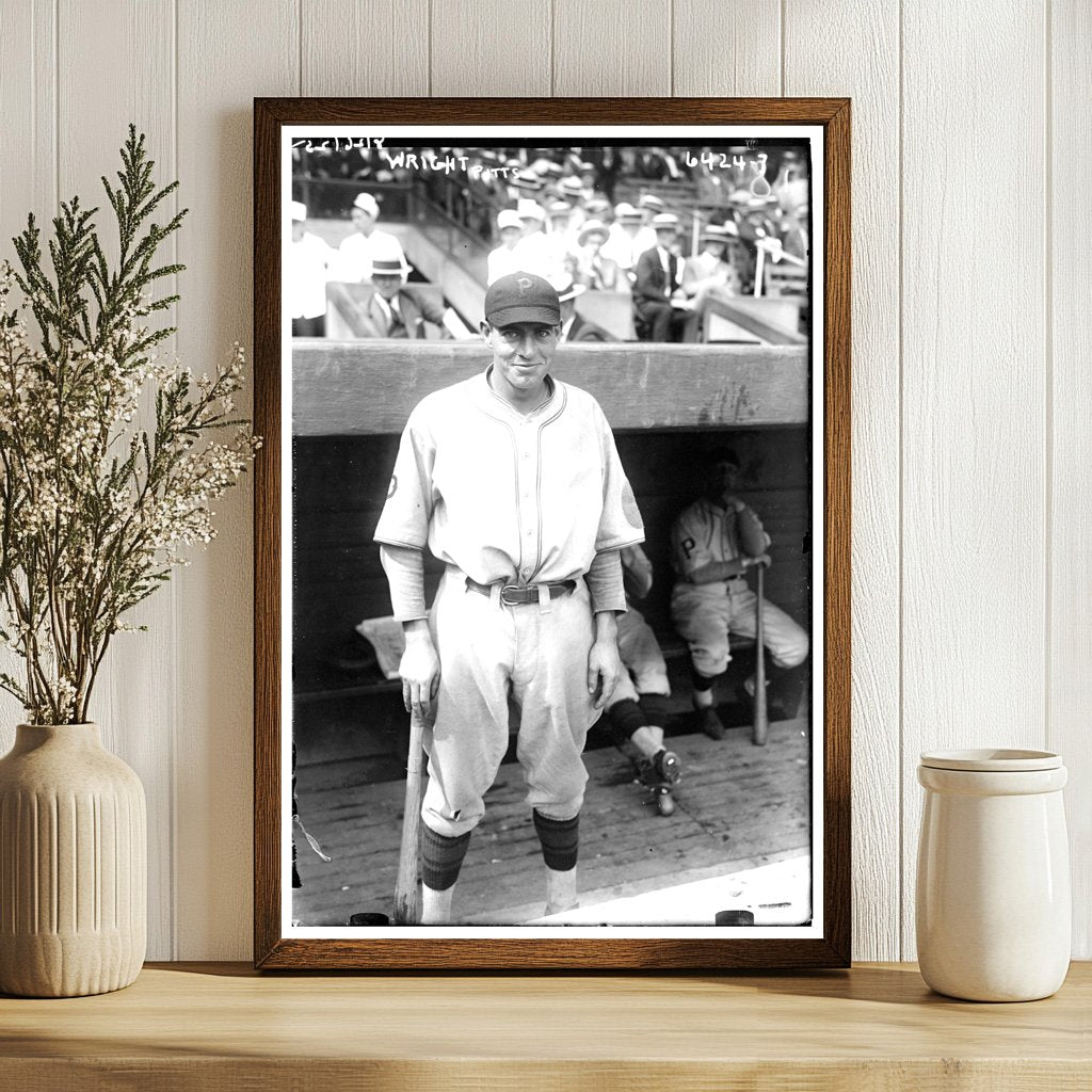 1925 Pittsburgh Pirates Star in Action