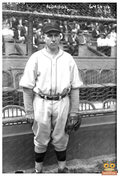 1925 Pittsburgh Pirates Ace Pitcher in Action