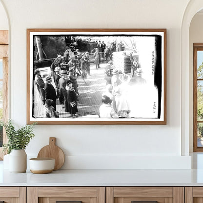 Historic Portrait of Gertrude Ederle, Swimmer Pioneer