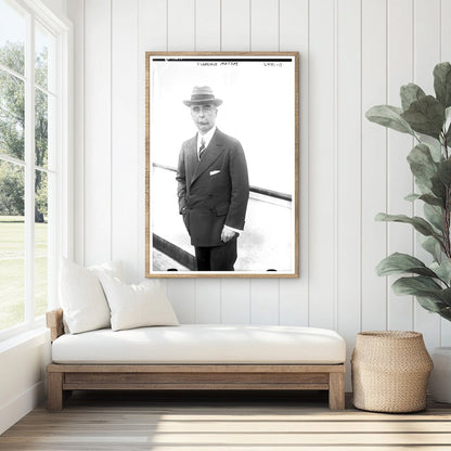 Historic Image of Early 20th Century Tycoon