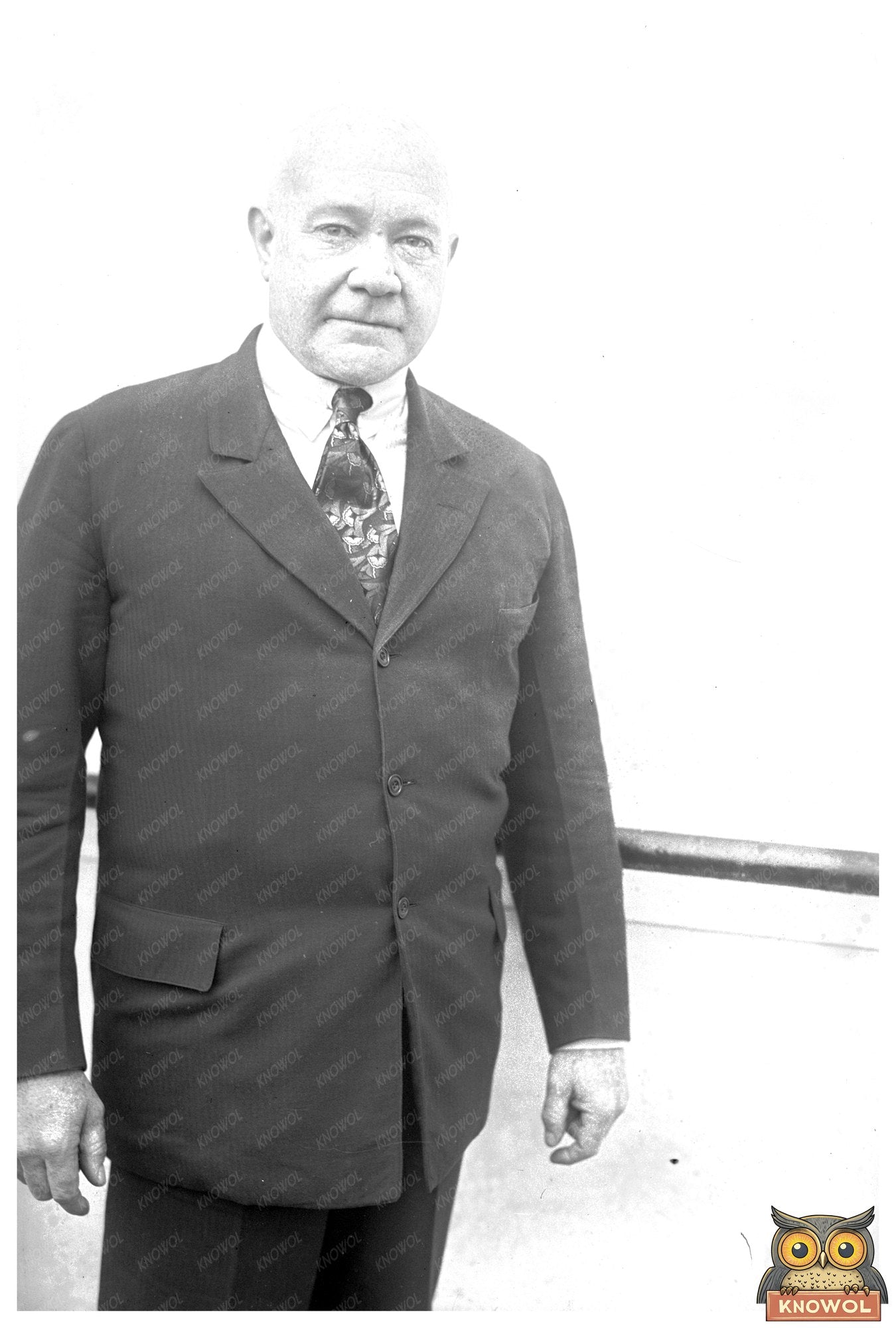 Iconic Portrait of a 20th Century Political Leader