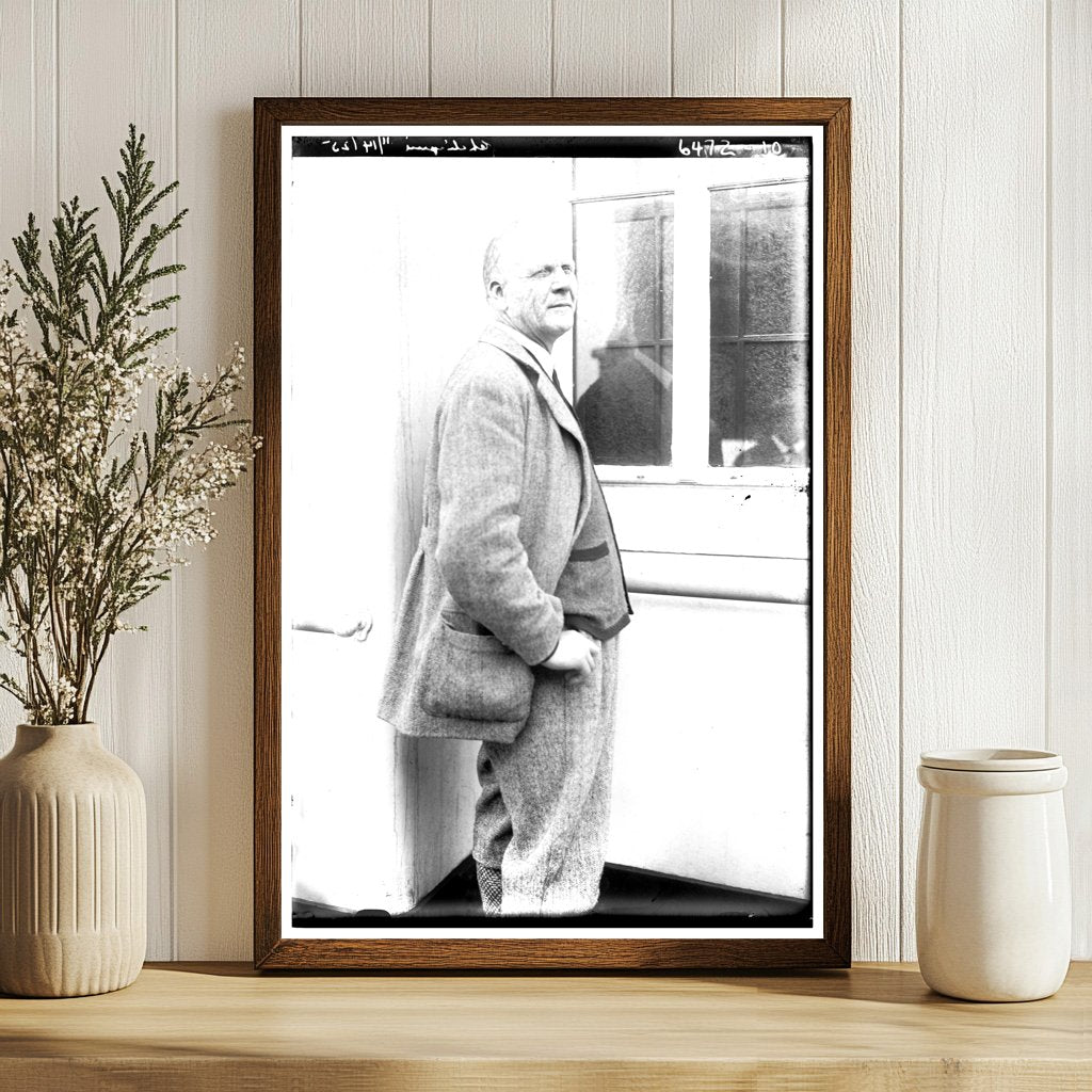 Iconic Portrait of Bass Opera Legend Chaliapin, 1925