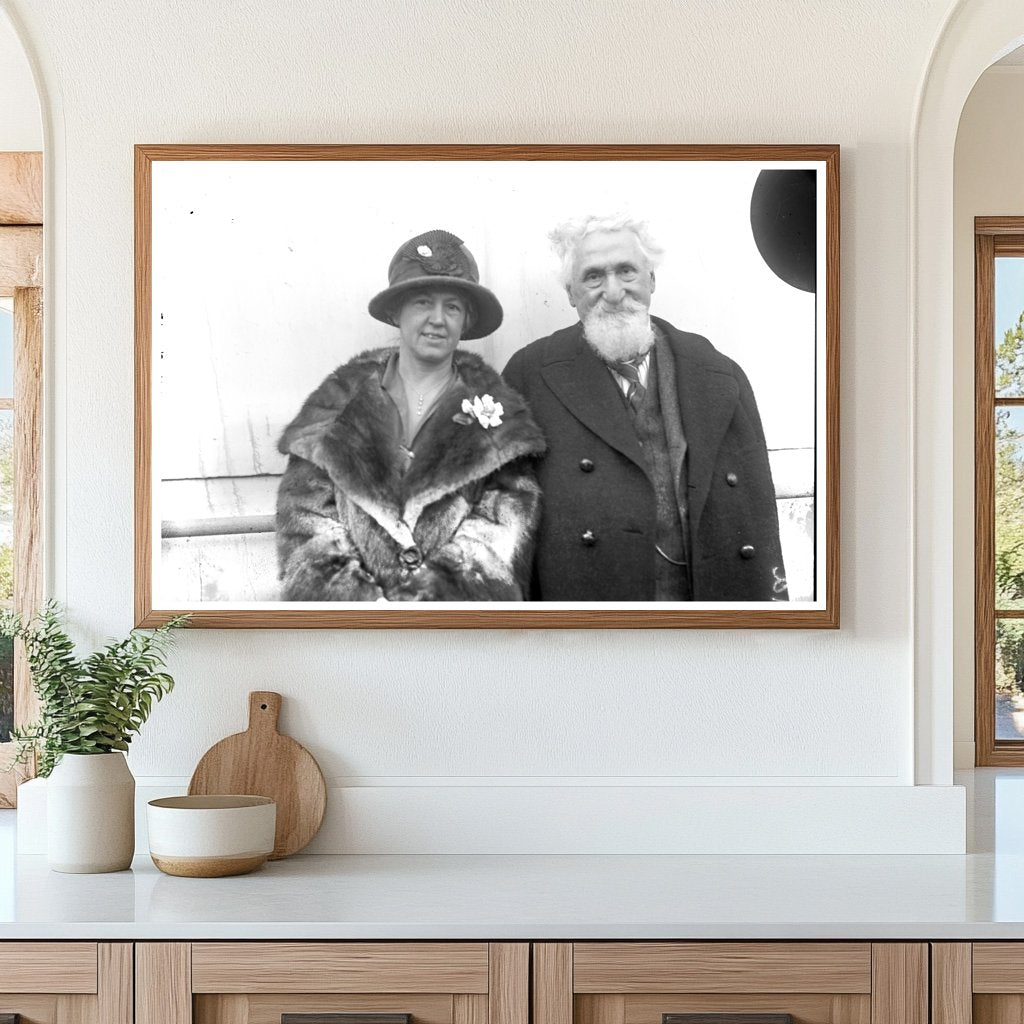 1920s Innovator and Spouse: A Glimpse into Genius