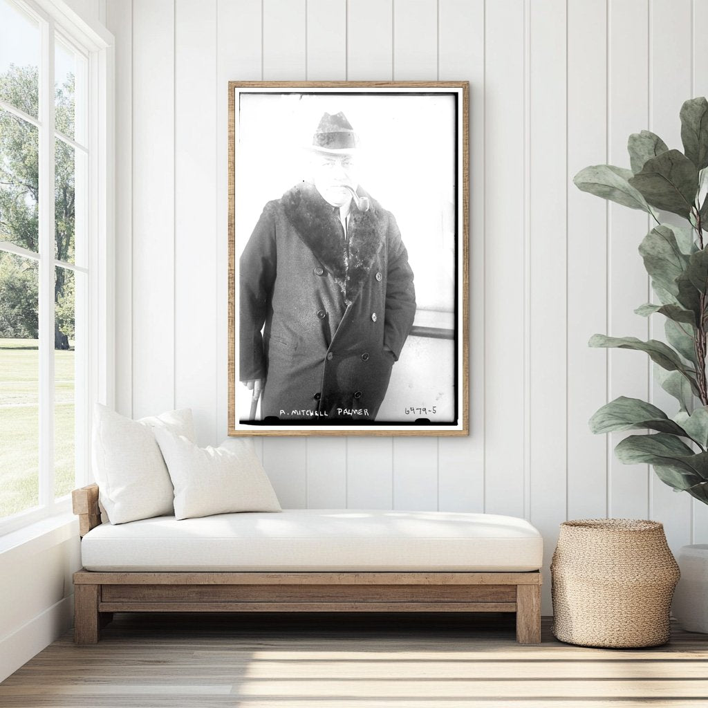 Historic Portrait of A. Mitchell Palmer, Red Scare Leader