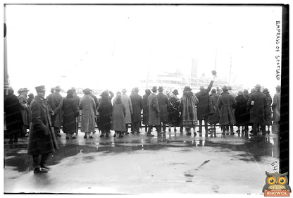 Historic RMS Empress of Scotland Ocean Liner Moment