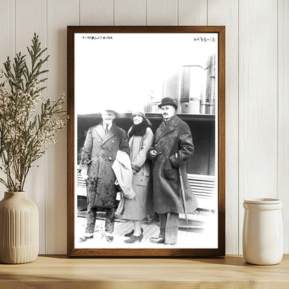 Influential Trio: Early 20th Century Leaders Unite