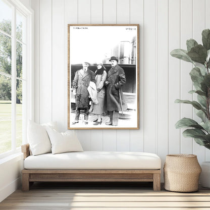 Influential Trio: Early 20th Century Leaders Unite