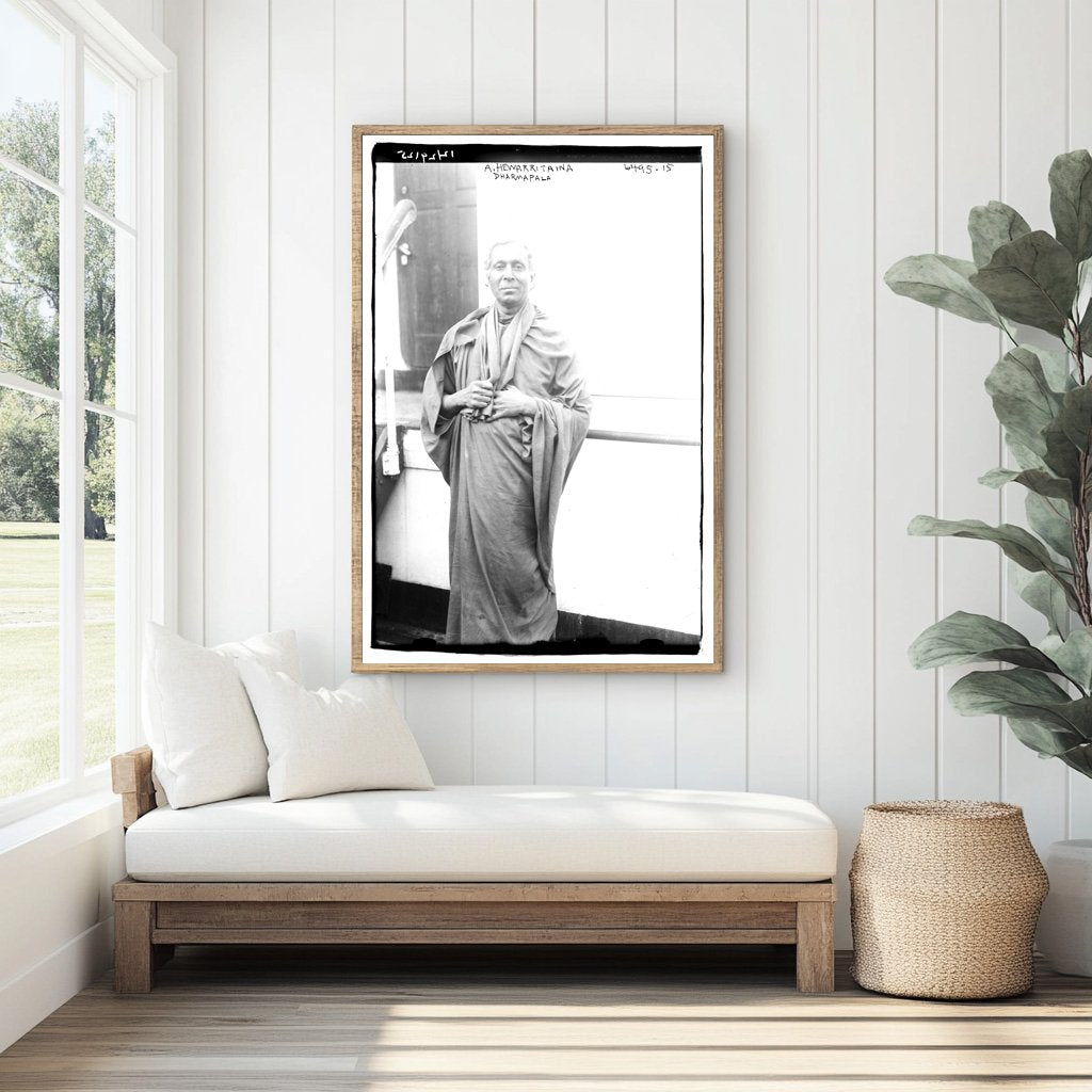 1925 Portrait of Sri Lankas Buddhist Revival Leader