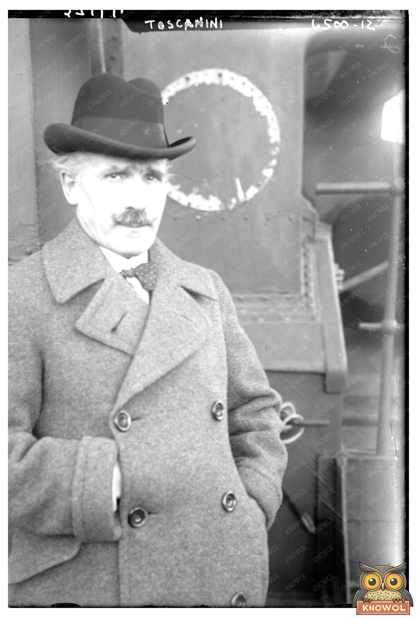 Dynamic Conductor Toscanini in 1926 Performance