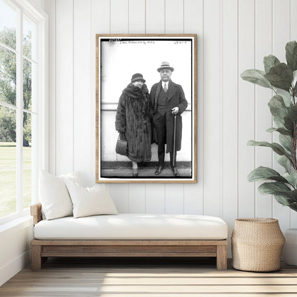 1926 Portrait of Chas. Ringling and His Wife
