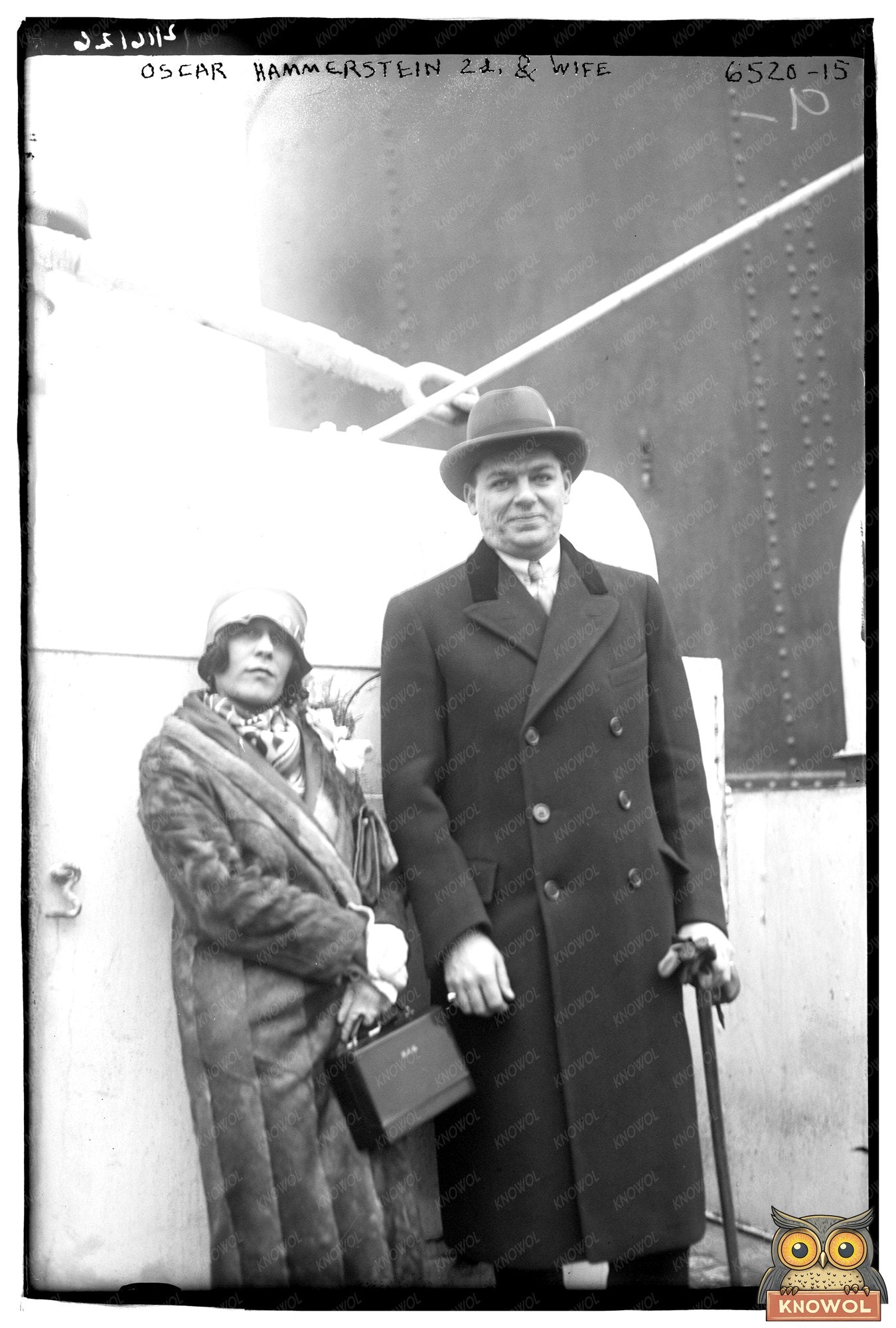 1926 Portrait of Oscar Hammerstein II with Dorothy